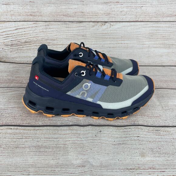 On Cloudvista Womens Sz 6 Running Shoes Midnight Copper - Picture 4 of 9